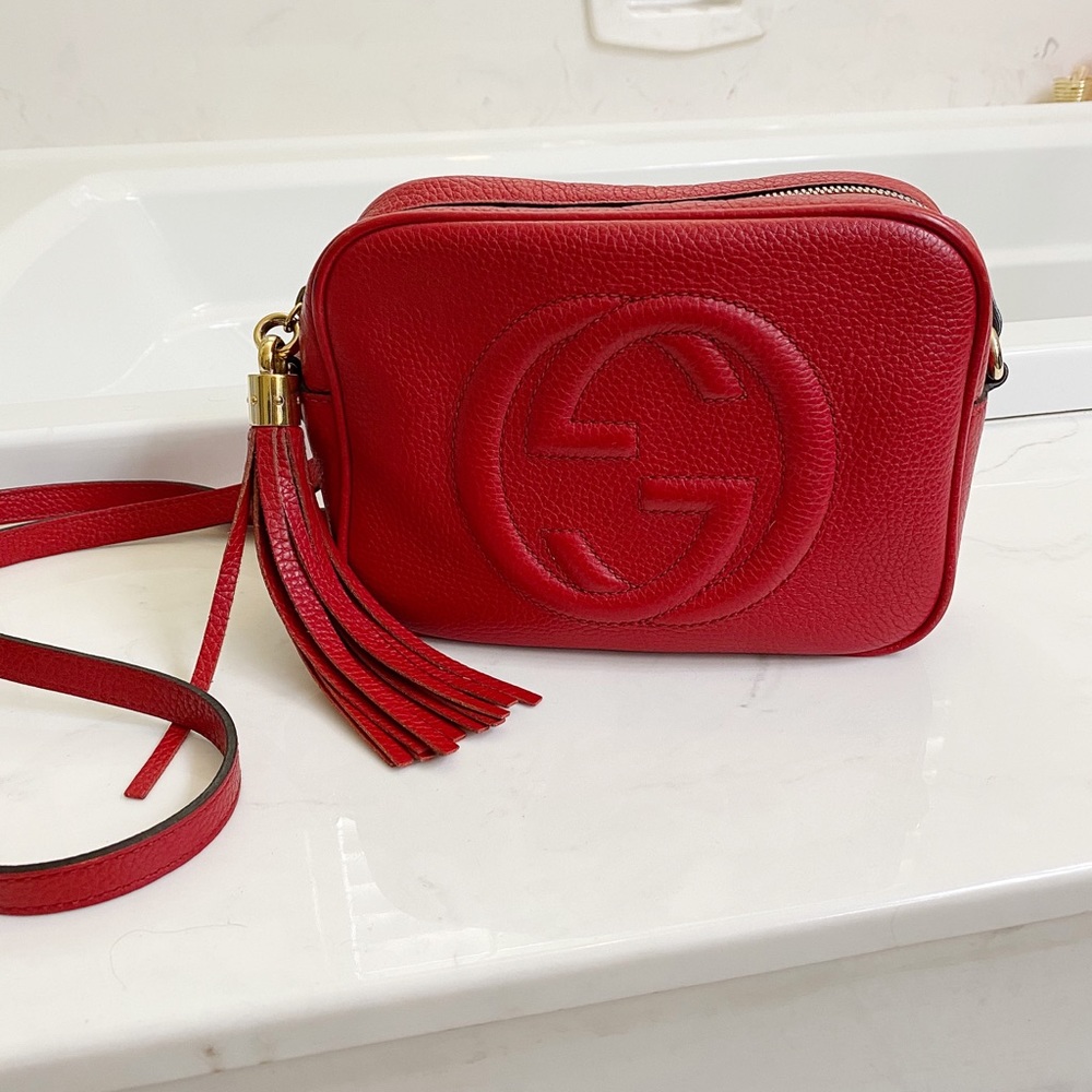 Red Gucci Camera Bag - Picture 2 of 2
